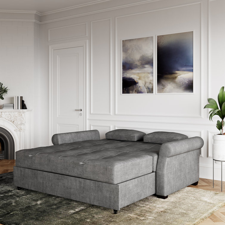 Serta Sabrina 78" Rolled Arm Sofa Bed & Reviews Wayfair